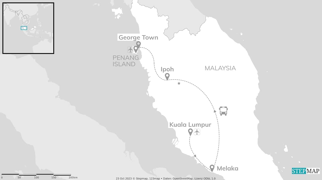 Malaysia up close: From streets to peaks